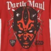 Camiseta infantil con diseño de Darth Maul de Star Wars