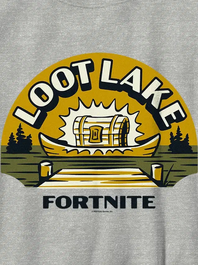 Camiseta infantil con diseño de Fortnite «Loot Lake»