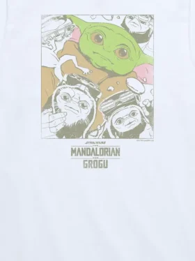 Camiseta infantil con diseño de Grogu y sus amigos de Star Wars
