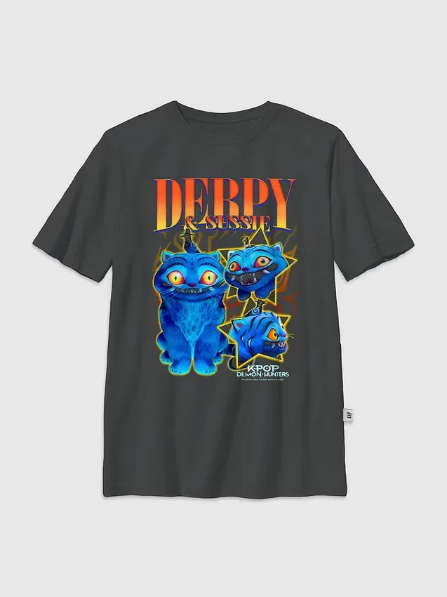 Camiseta infantil con diseño de K-Pop «Demon Hunters Derpy Y2K»