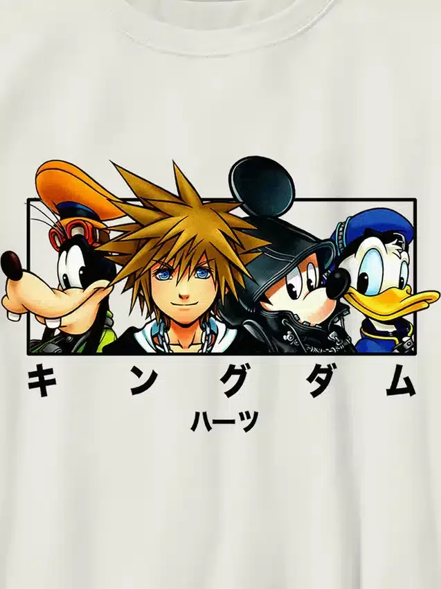 Camiseta infantil con diseño de Kingdom Hearts «Box up»