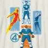 Camiseta infantil con diseño de «Los Cuatro Fantásticos»