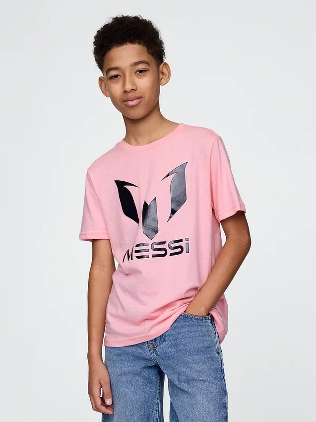 Camiseta infantil con diseño de Messi