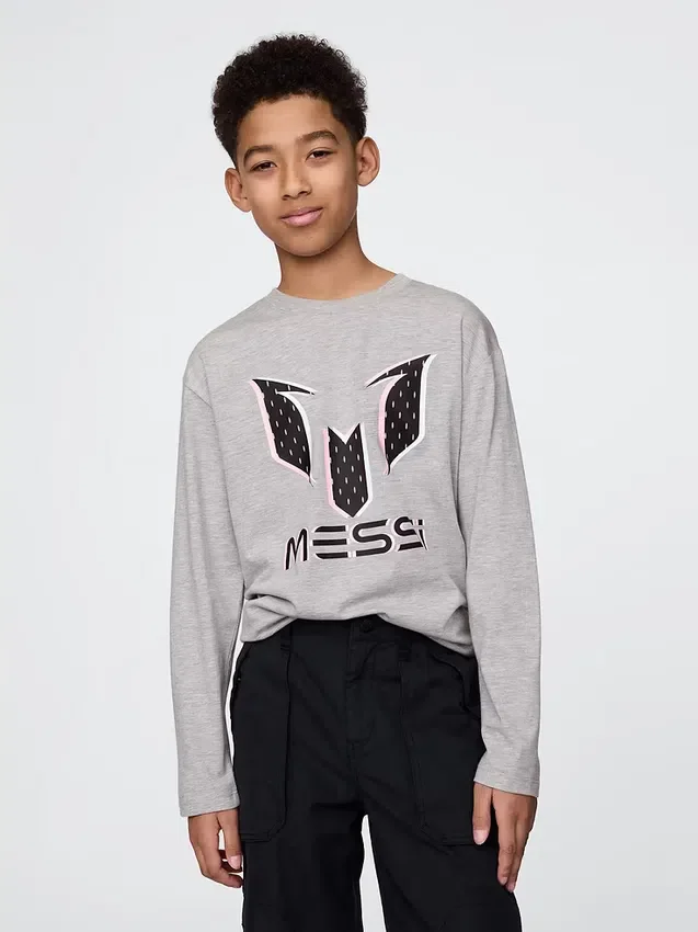 Camiseta infantil con diseño de Messi