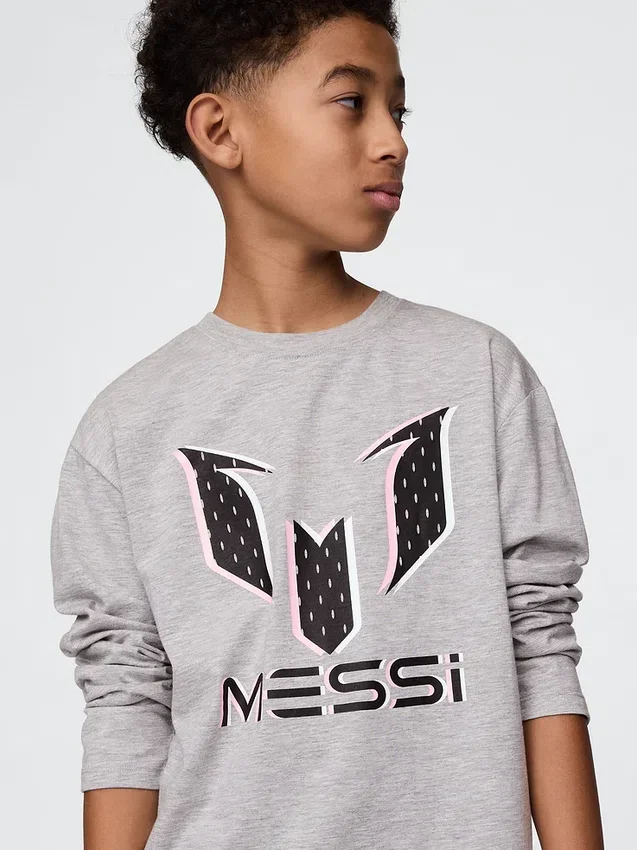 Camiseta infantil con diseño de Messi
