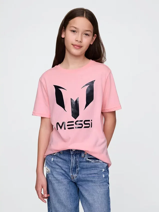Camiseta infantil con diseño de Messi