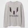 Camiseta infantil con diseño de Messi