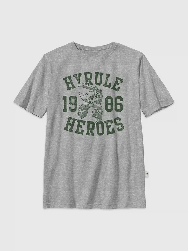Camiseta infantil con diseño de Nintendo Zelda Hyrule Heroes