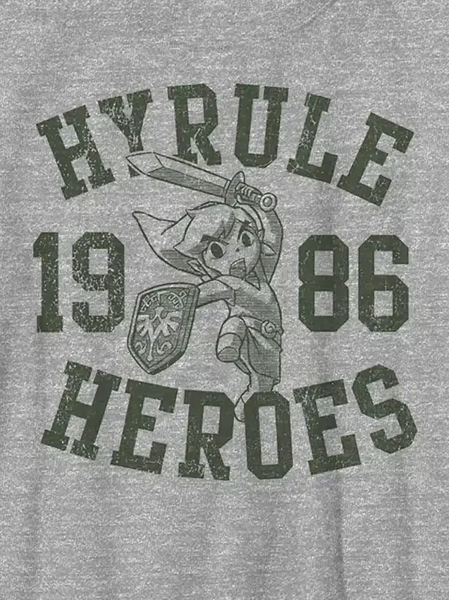 Camiseta infantil con diseño de Nintendo Zelda Hyrule Heroes