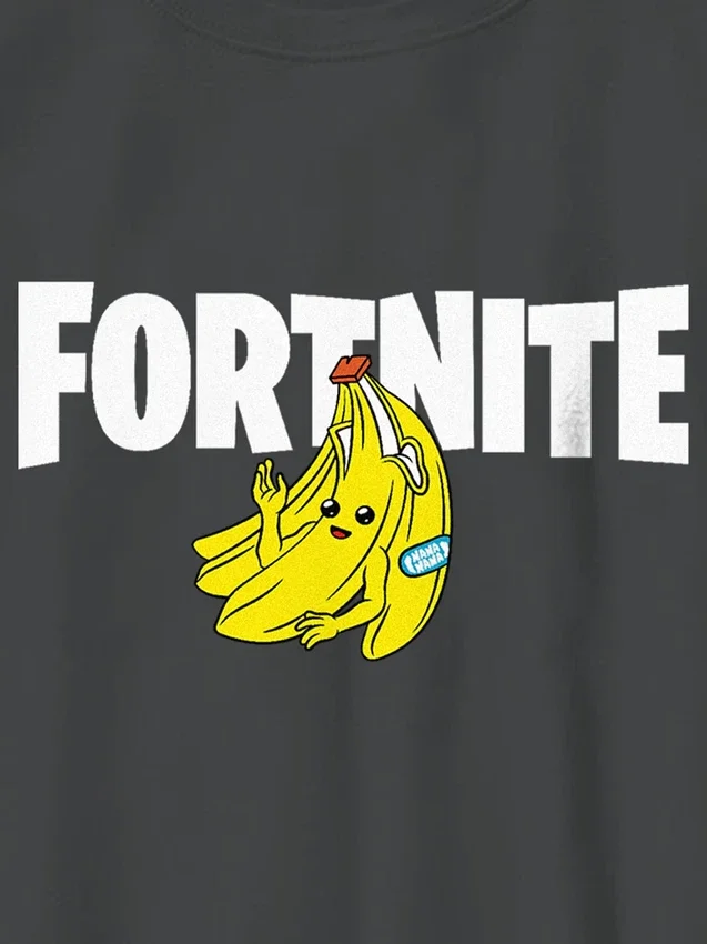 Camiseta infantil con diseño de plátano de Fortnite