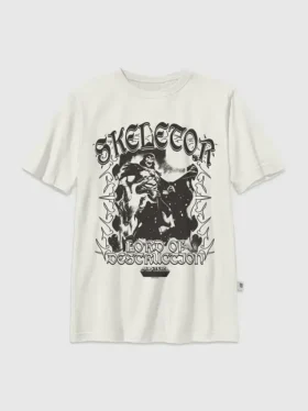 Camiseta infantil con diseño de Skeletor de Masters of the Universe