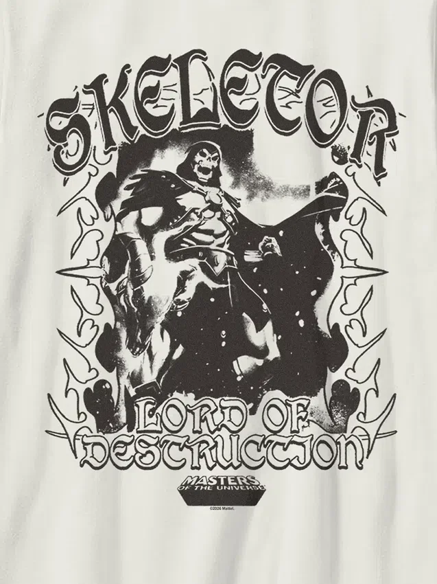 Camiseta infantil con diseño de Skeletor de Masters of the Universe
