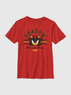 Camiseta infantil con diseño de Sonic the Hedgehog