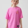 Camiseta infantil con diseño de Super Mario y corte holgado