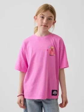 Camiseta infantil con diseño de Super Mario y corte holgado