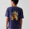 Camiseta infantil con diseño de Super Mario y corte holgado