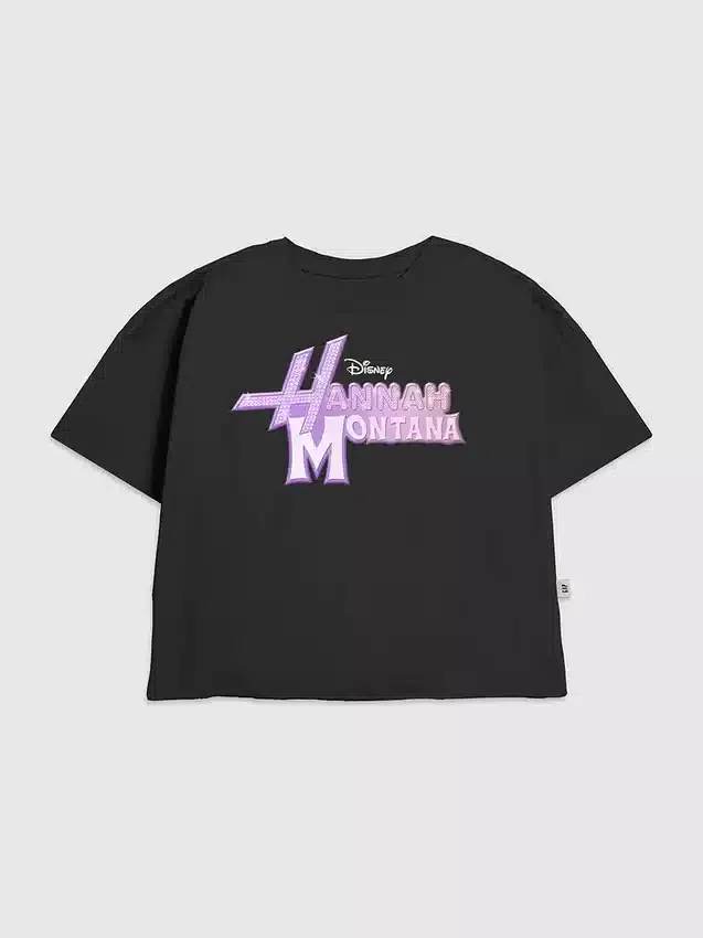 Camiseta infantil con diseño del logotipo glam de Hannah Montana