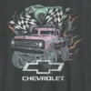 Camiseta infantil con diseño extragrande de camiones en tonos pastel de General Motors