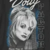 Camiseta infantil con diseño extragrande de Dolly Parton con retrato de guitarra