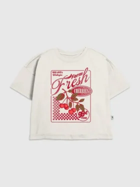Camiseta infantil con diseño «Farm Fresh Cherries»