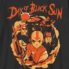 Camiseta infantil con diseño gráfico de «Avatar: El último maestro del aire» — Sol Negro