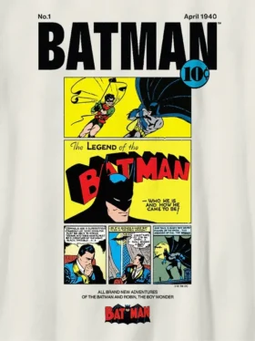 Camiseta infantil con diseño gráfico de cómic vintage de Batman