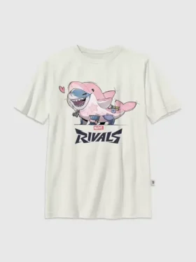 Camiseta infantil con diseño gráfico de Marvel Rivals «Lovey Jeff»