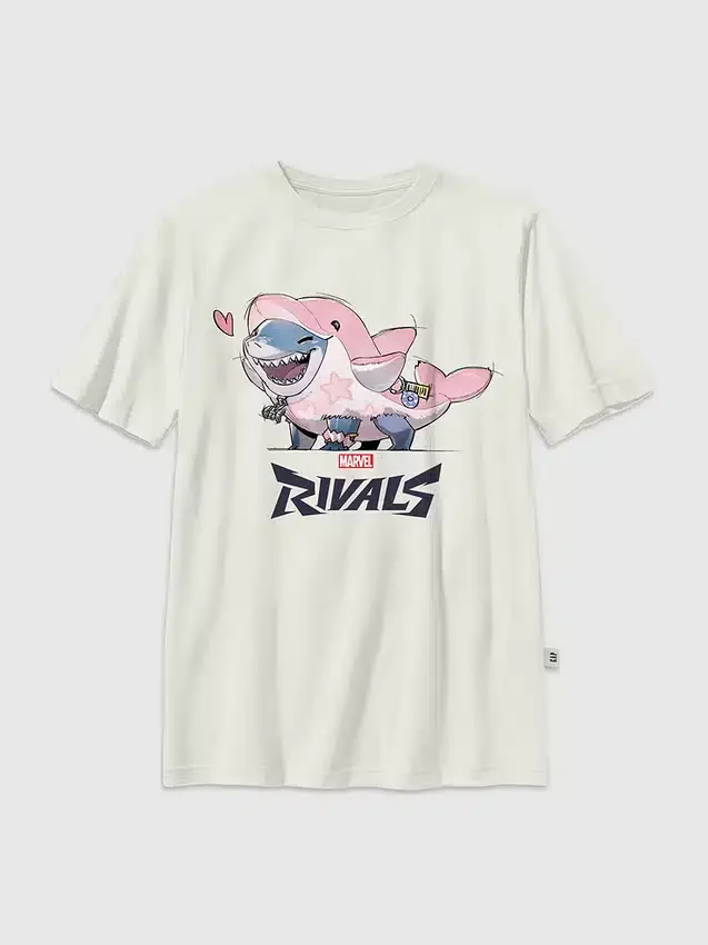 Camiseta infantil con diseño gráfico de Marvel Rivals «Lovey Jeff»