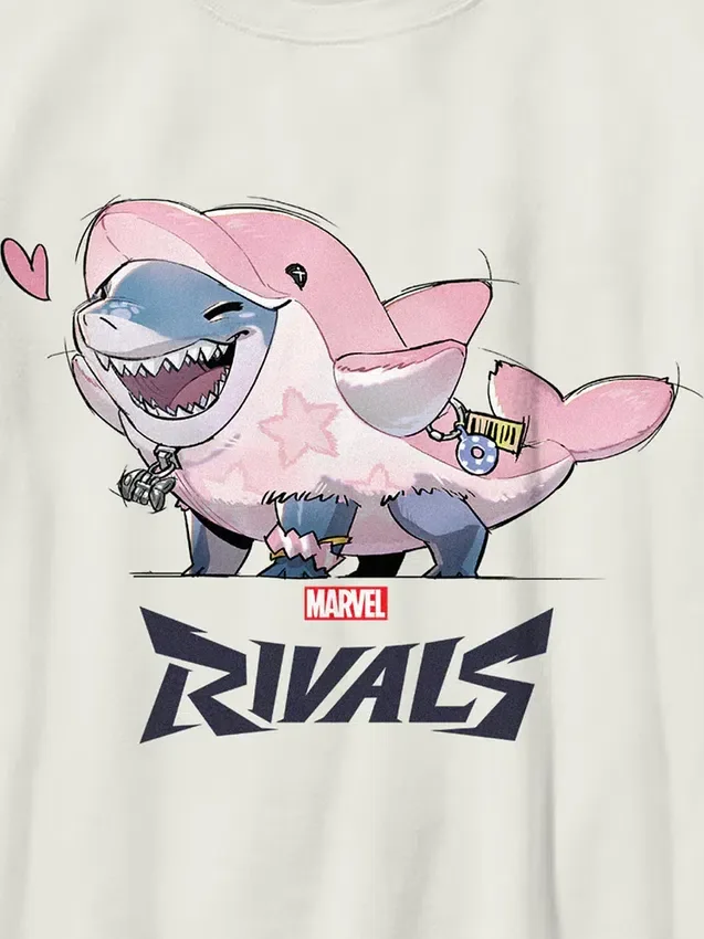 Camiseta infantil con diseño gráfico de Marvel Rivals «Lovey Jeff»