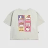 Camiseta infantil con diseño gráfico de rejilla de fideos Maruchan
