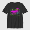 Camiseta infantil con diseño gráfico de Toyota Supra en colores neón