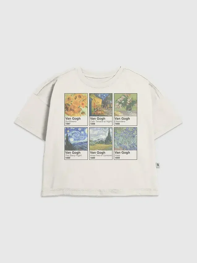 Camiseta infantil con diseño gráfico «Swatches» de Van Gogh