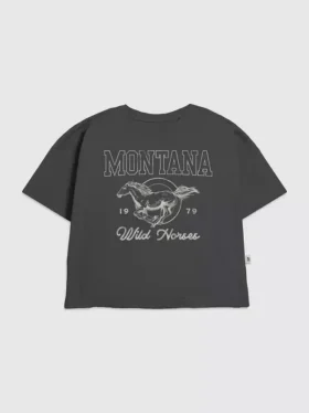 Camiseta infantil con diseño «Montana Wild Horse»