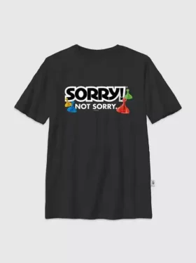 Camiseta infantil con diseño «Sorry»