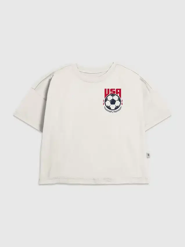 Camiseta infantil con diseño «Usa Soccer Crest»