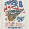 Camiseta infantil con diseño vintage de baloncesto