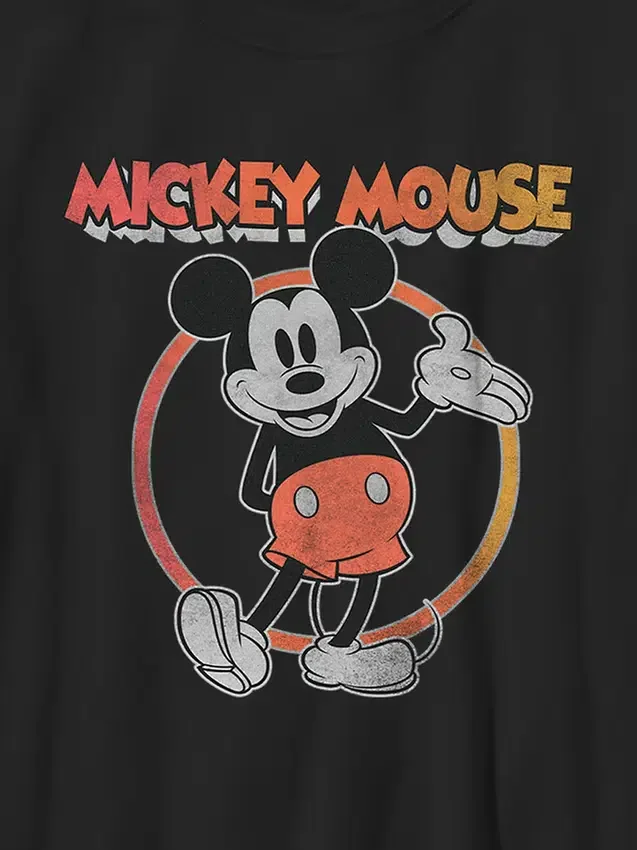 Camiseta infantil con diseño vintage de Mickey y sus amigos