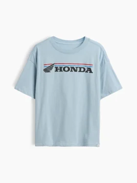 Camiseta infantil con gráfico de Fórmula 1 de corte oversize