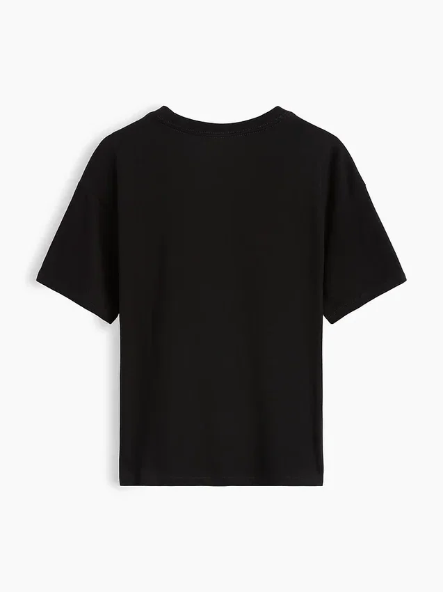 Camiseta infantil con gráfico de Fórmula 1 de corte oversize