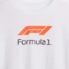Camiseta infantil con gráfico de Fórmula 1 de corte oversize