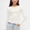 Camiseta infantil con lazo de punto elástico