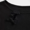 Camiseta infantil con lazo de punto elástico