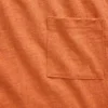 Camiseta infantil de algodón orgánico con bolsillo