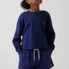 Camiseta infantil de peso pesado con costuras oversize