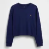 Camiseta infantil de peso pesado con costuras oversize
