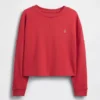 Camiseta infantil de peso pesado con costuras oversize