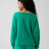 Camiseta infantil de peso pesado con costuras oversize