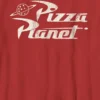 Camiseta infantil de Toy Story con diseño de pizza vintage