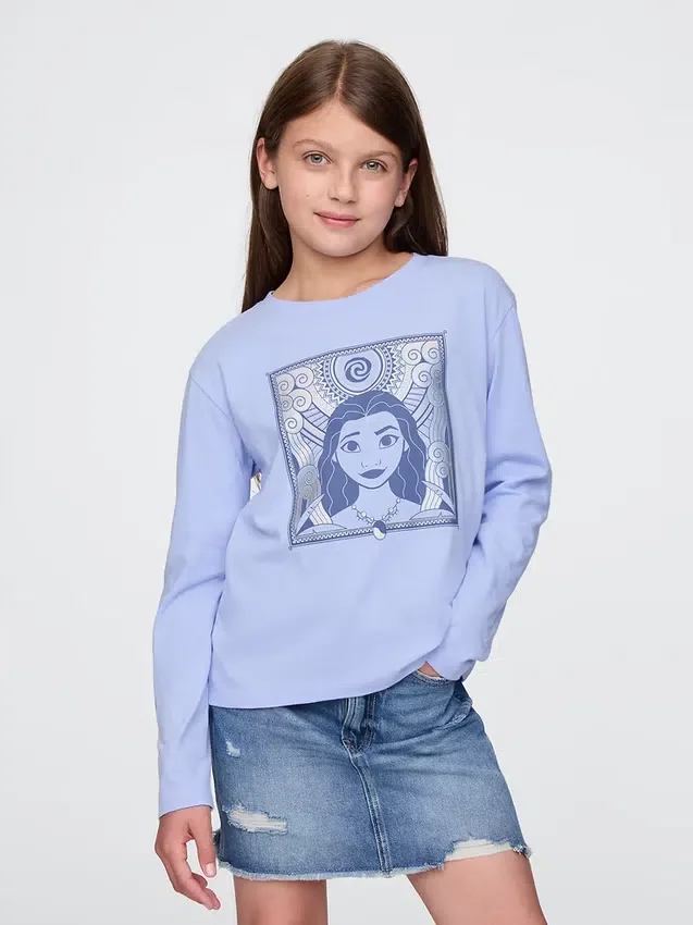Camiseta infantil Gap × Disney con diseño de Moana