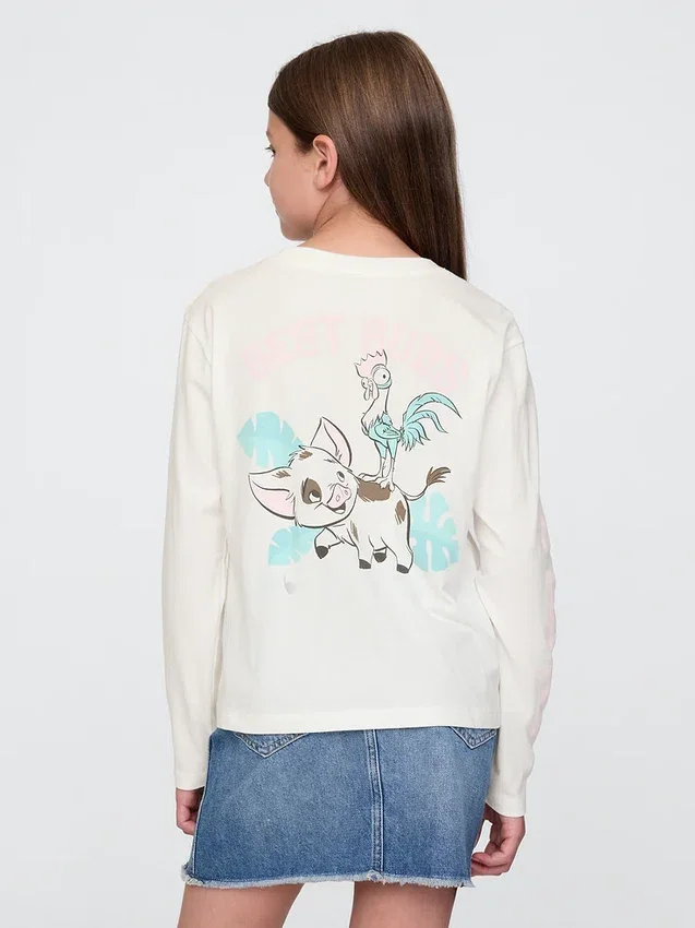 Camiseta infantil Gap × Disney con diseño de Moana